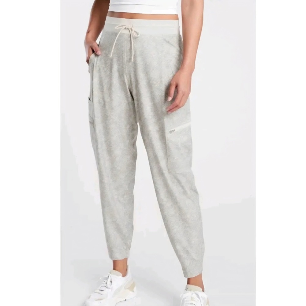 Athleta Venture Printed Pants Joggers Size 26 Women's Casual Activewear 3X Pckt